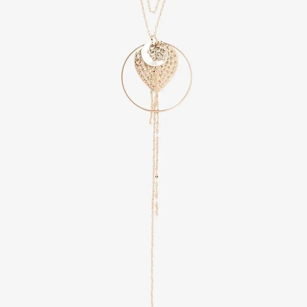 ✨HP✨Nested Floating Filigree Drop Necklace✨ - Picture 2 of 2